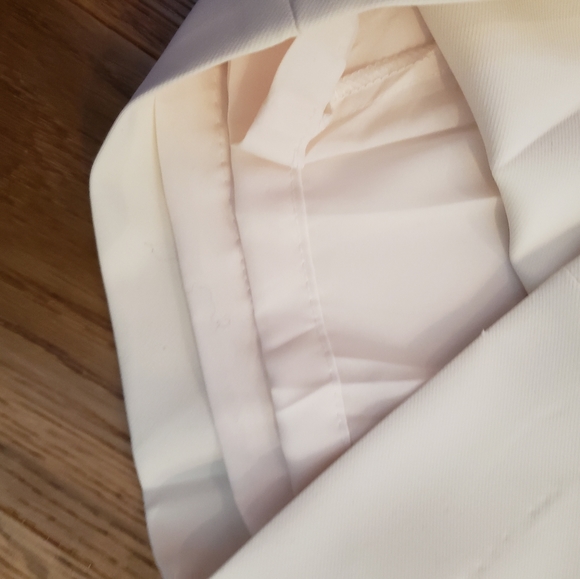 WHBM Cream Colour Dress Pants - Picture 4 of 7